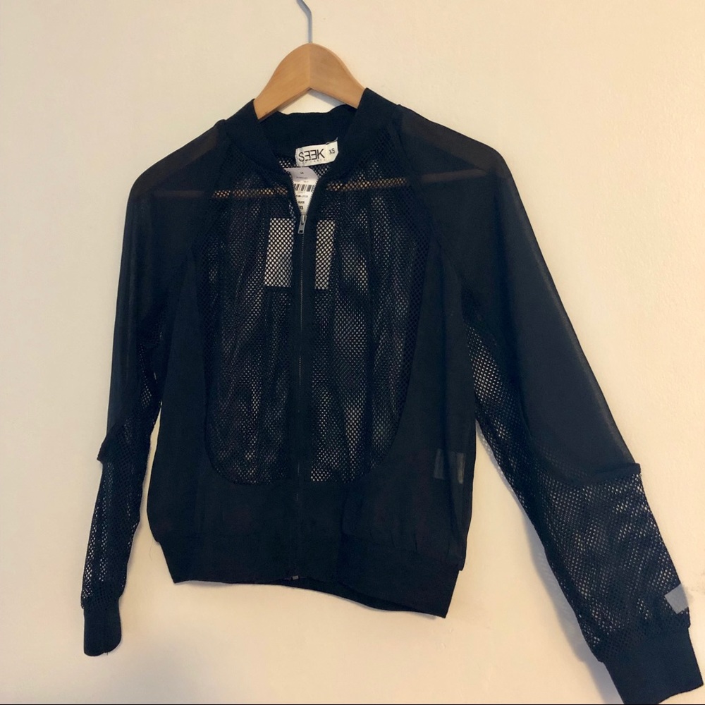 LF fishnet jacket - Picture 3 of 4